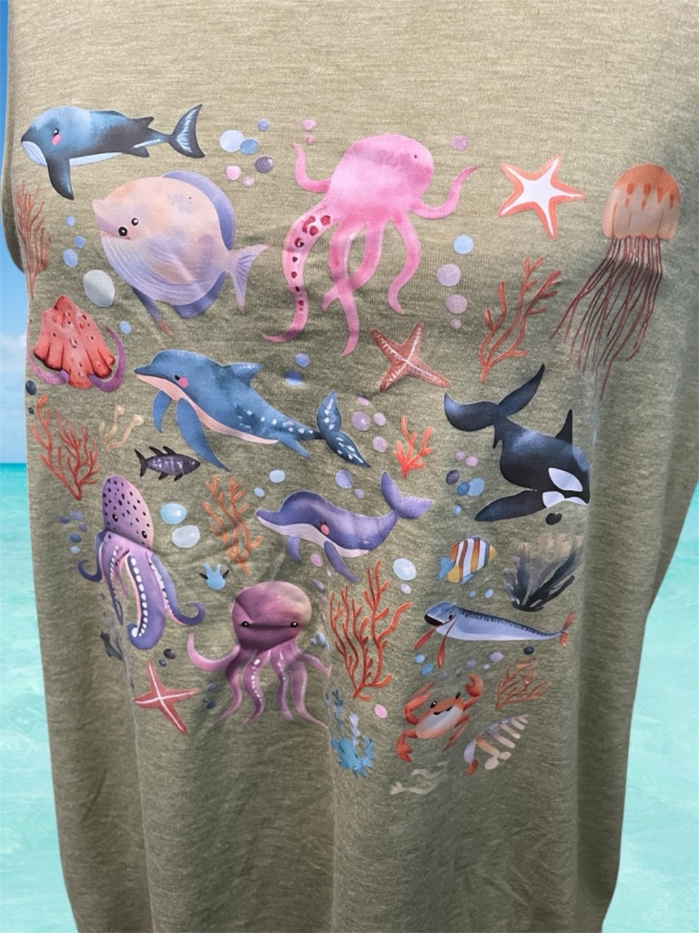 Ocean Animals Tank Top